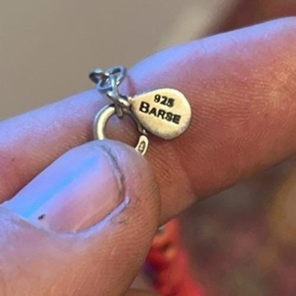 Barse Jewelry - Barse 925 Sterling Silver Red Coral Gemstone Beaded Necklace